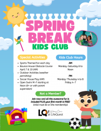 colorful playful kids camp summer flyer