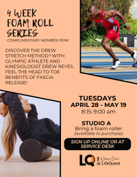 foam roll class (Facebook Post)